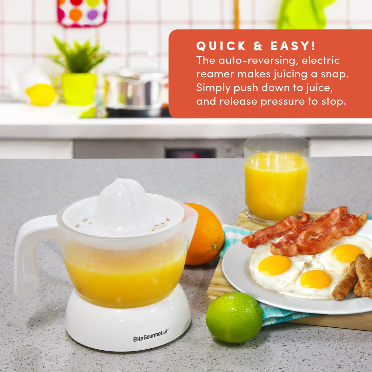 Elite Gourmet ETS-411 dishwasher-safe parts simplify cleanup