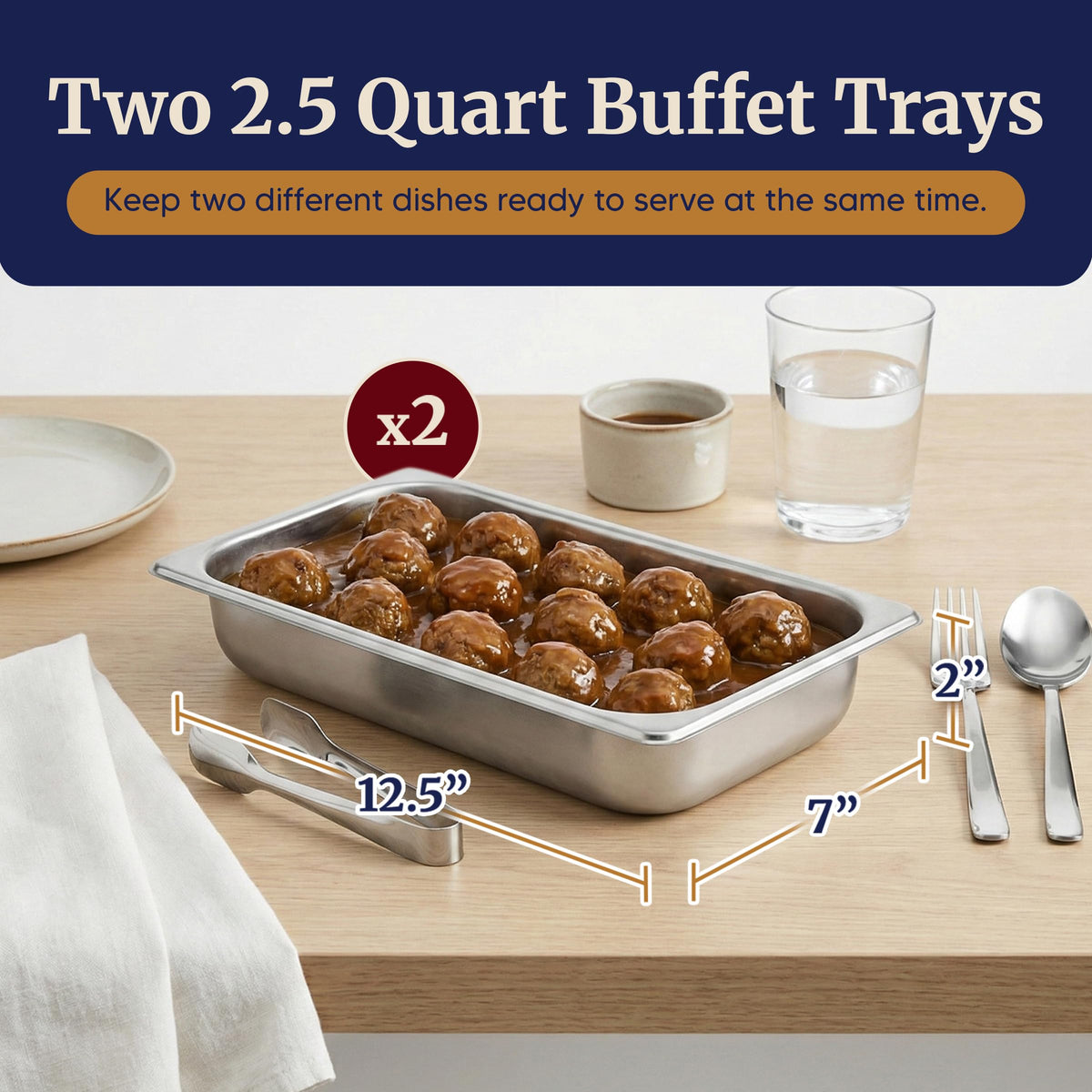 Elite Gourmet EWM-6122 clear lid with utensil slots for serving.