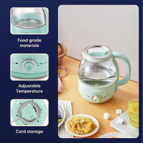 Keep Warm function maintains serving temperature after brewing.
