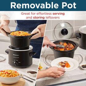 Brushed stainless steel heating unit of Elite Gourmet MST239X cleans easily