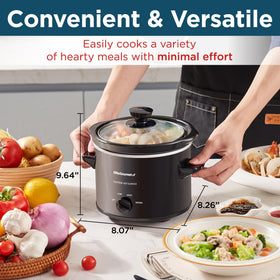 Elegant black finish on Elite Gourmet MST239X enhances any kitchen