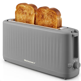Elite Gourmet SlimToast with a 10 inch slot for long bread loaves