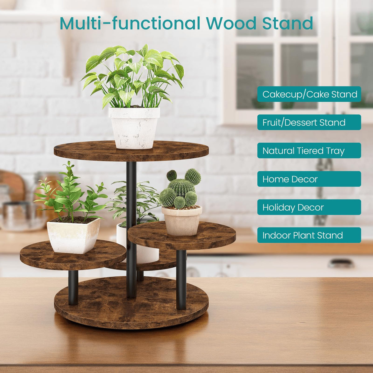 ELITEROO 4-tier dessert stand assembly-friendly design speeds setup