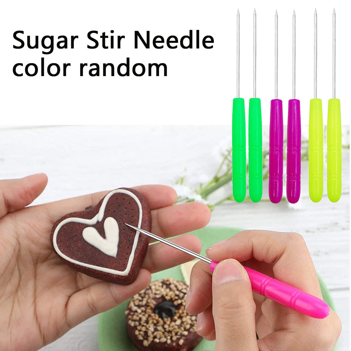 ELJRBCK silicone bag ties 10-pack secure icing during decorating