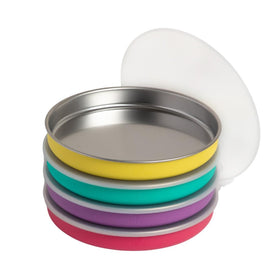 Elk and Friends 7-8inch plate with silicone sleeve provides a steady grip for independent feeding