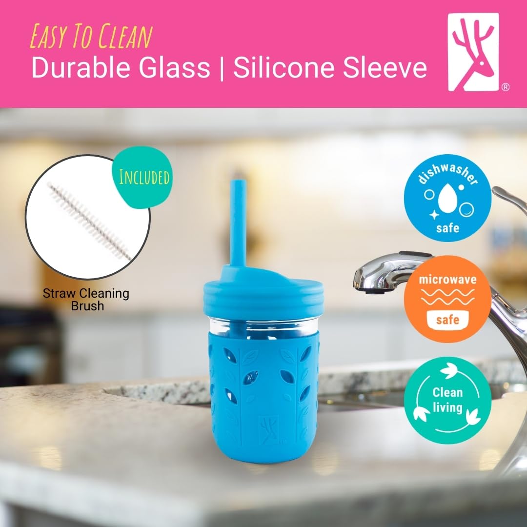 Elk and Friends dishwasher-safe glass for quick cleanup