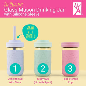 Elk and Friends silicone sleeve protects glass during playful adventures