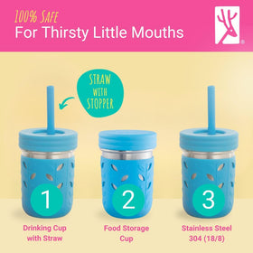 Soft silicone straw lid on Elk and Friends cup for smooth sipping