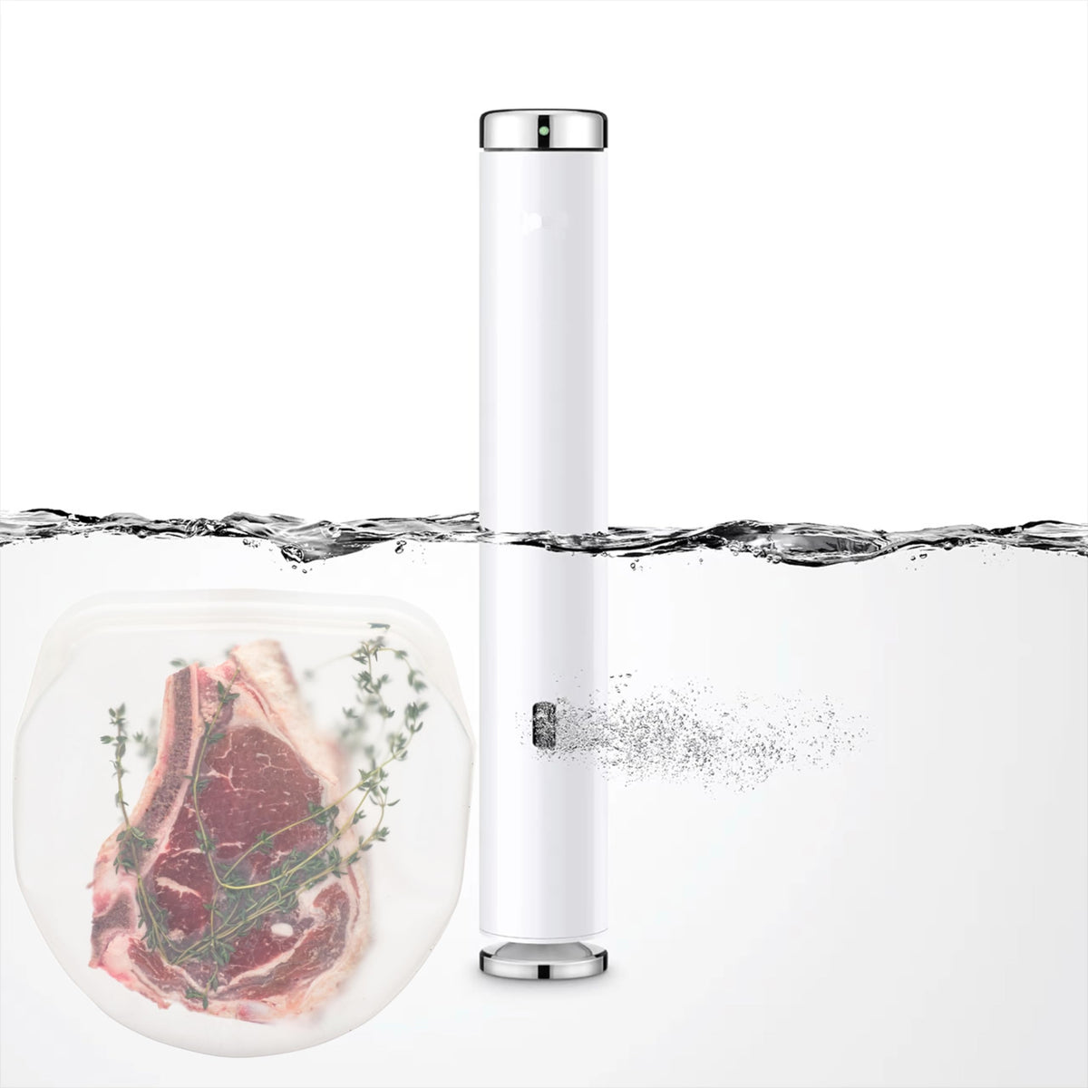 Elkanah Quart set helps sustainable cooking by reducing disposable bag waste.