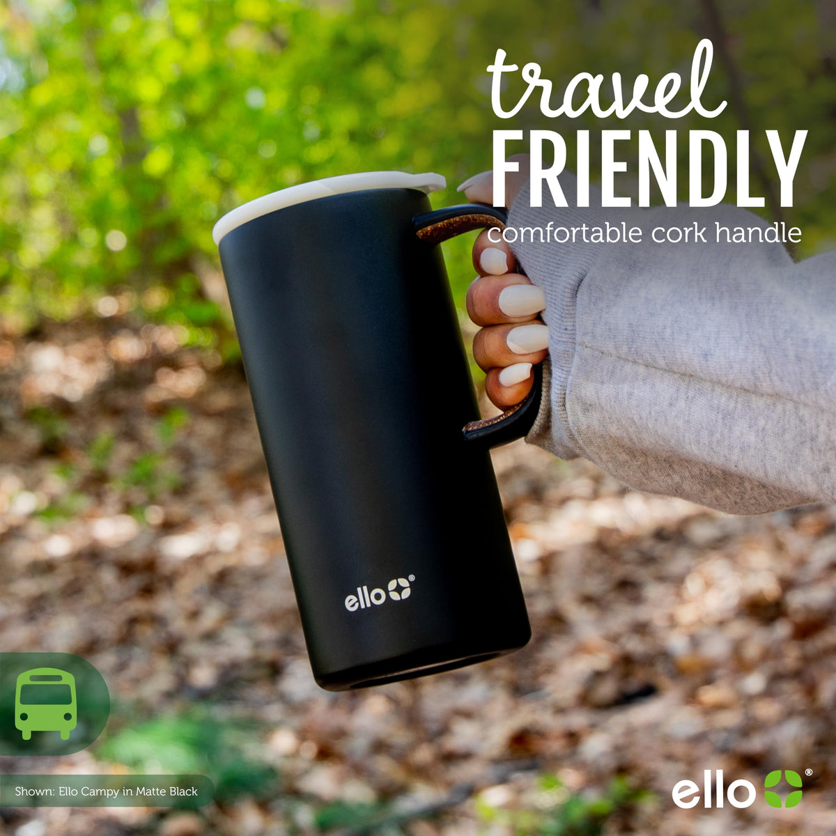 Ello Campy mug is easy to clean with hand wash for best care