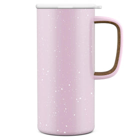 Ello Campy 18oz stainless mug with handle for easy travel.