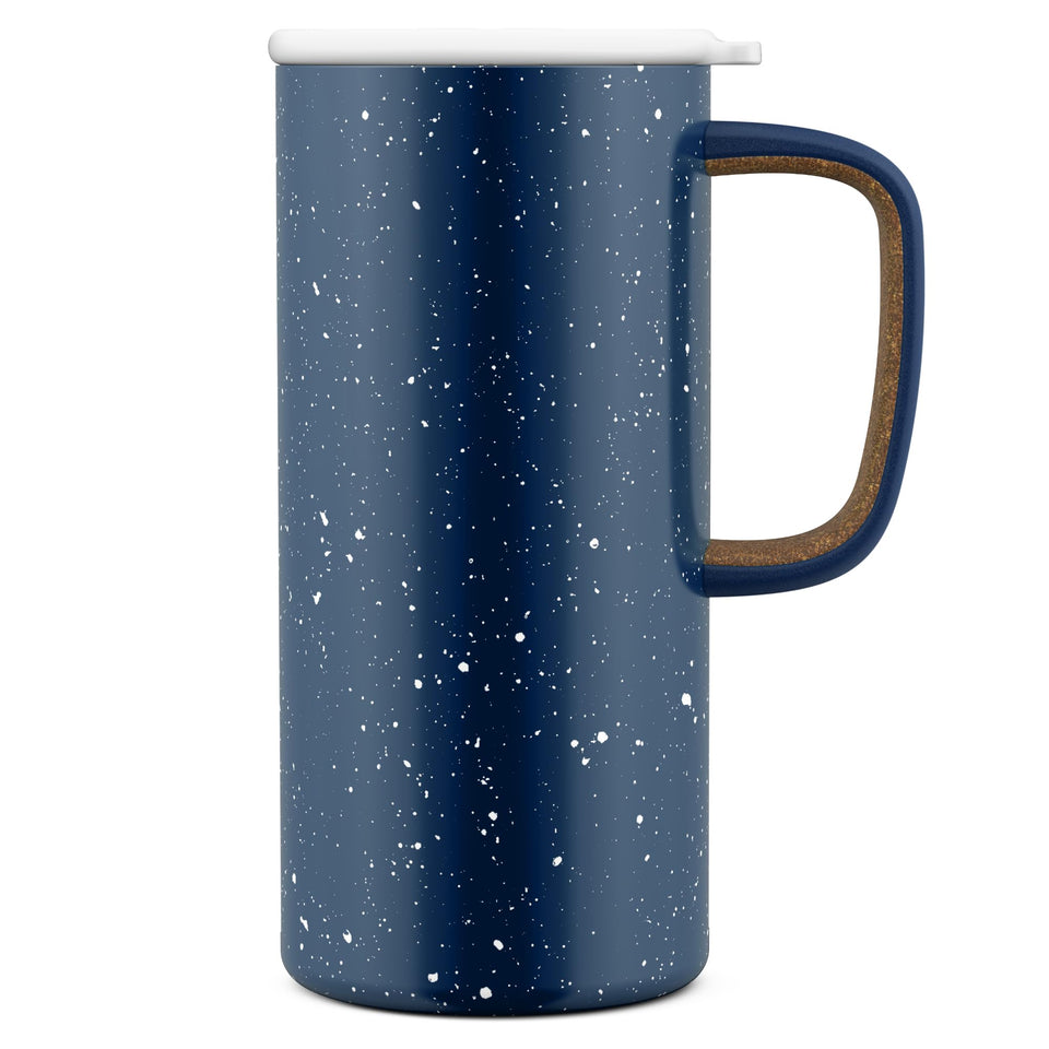 Ello Campy 18oz travel mug with handle for easy on-the-go use