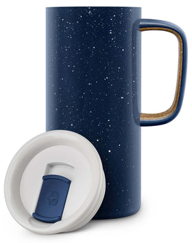 Ello Campy vacuum insulated stainless steel mug preserves temperature for hours