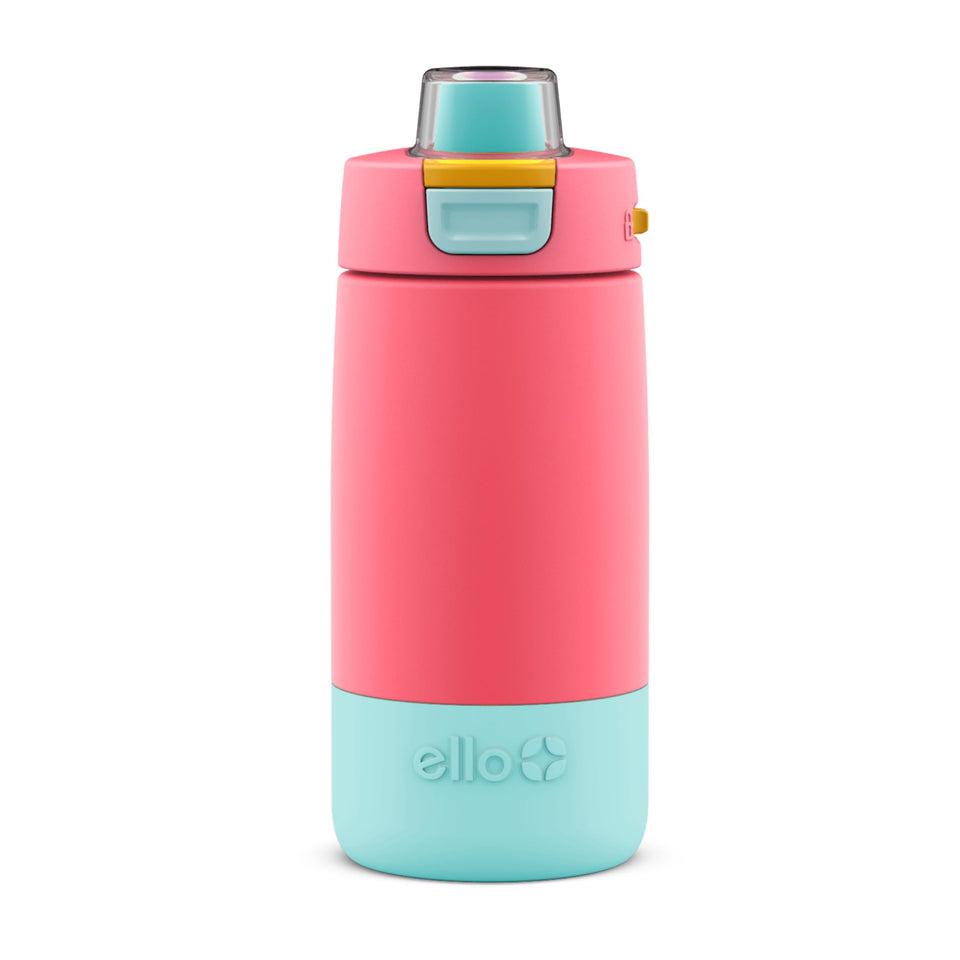 Ello Colby bottle with straw for spill-free hydration on the go