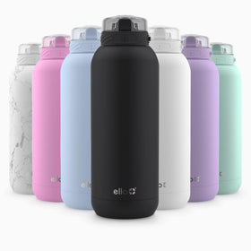 Ello Cooper 18oz bottle front view for compact kid-friendly hydration.