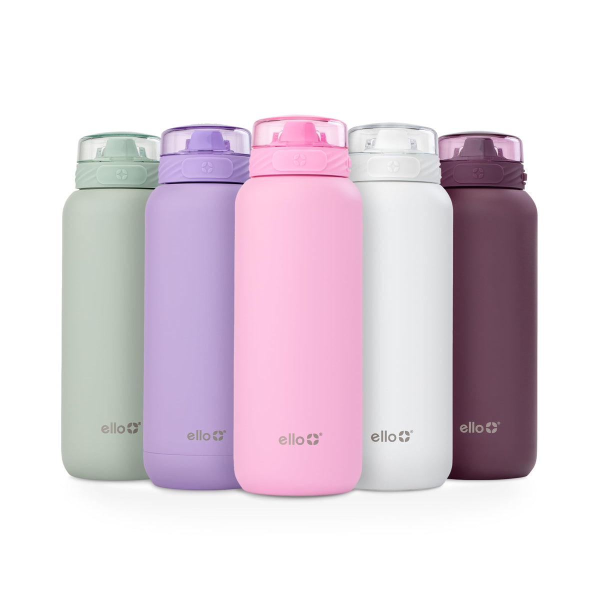 Ello Cooper 32oz bottle with vacuum insulation keeps drinks cold up to 24 hours.