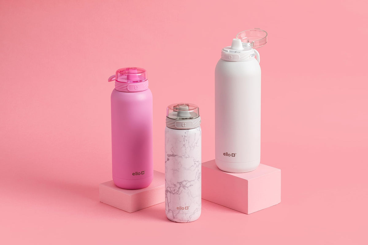 Ello Cooper Bubblegum color bottle adds vibrant daily style.