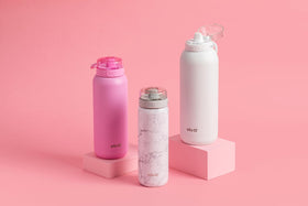Ello Cooper Bubblegum color bottle adds vibrant daily style.
