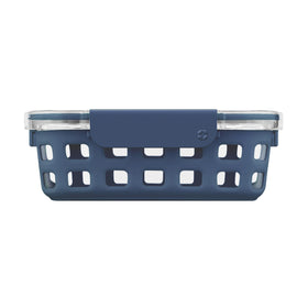 Ello Duraglass 5 cup glass container with clear view and durable construction keeps foods fresh.