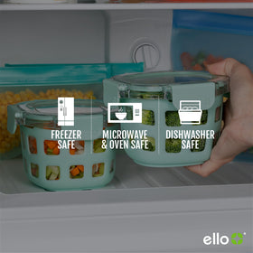 Ello Duraglass is dishwasher-safe, making post-meal cleanup quick and easy.