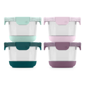 Ello Duraglass Refresh 2-cup glass container with airtight lid ideal for meal prep