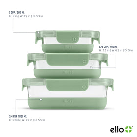 Ello Duraglass Refresh silicone boot close-up protects from chips during transport.