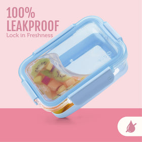 Ello Duraglass containers are top-rack dishwasher safe for easy cleaning.