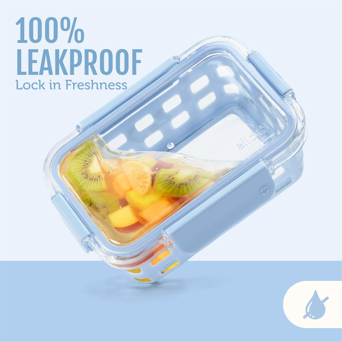 Ello Duraglass top-rack dishwasher safe for easy cleaning