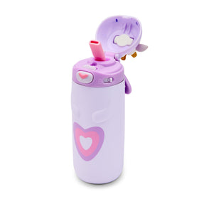 Ello Ellies 12oz bottle keeps drinks cold on sports days.