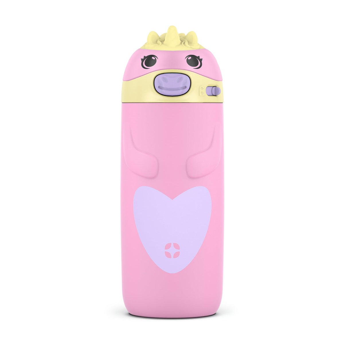 Ello Ellies unicorn bottle shown for school adventures and spill-free hydration.