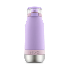 Ello Emma 14oz bottle with locking lid for leak-proof on-the-go hydration.