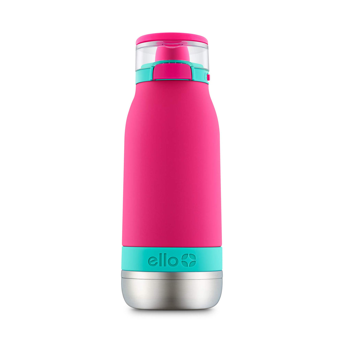 Ello Emma 14oz bottle with vacuum insulation keeps drinks cold for hours.