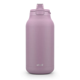 Ello Hydra 64oz bottle with closed lid for spill-free transport.