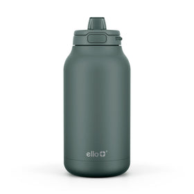 Ello Hydra 64oz bottle front view shows rugged insulated design for all-day hydration.