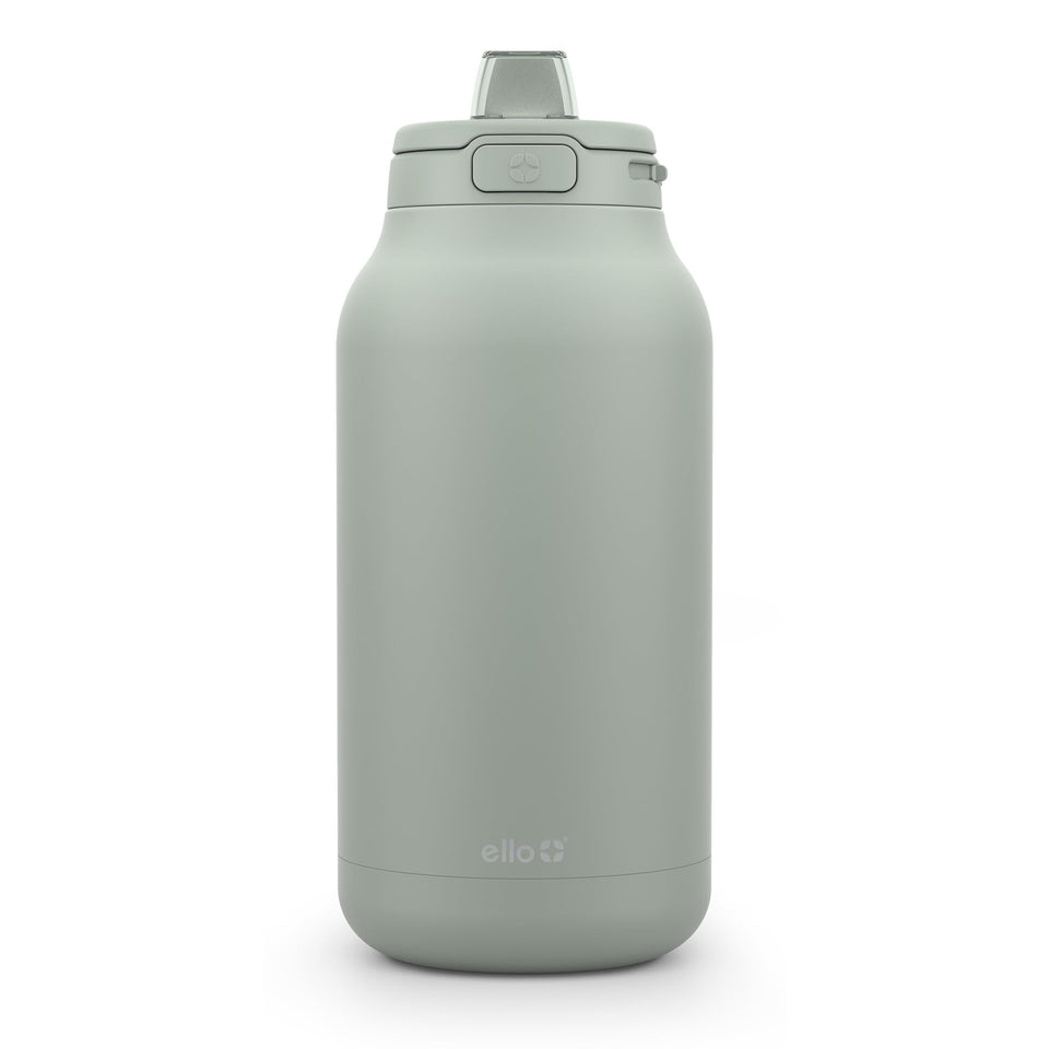 Ello Hydra 64oz bottle with leak-proof lid for secure on-the-go sipping.