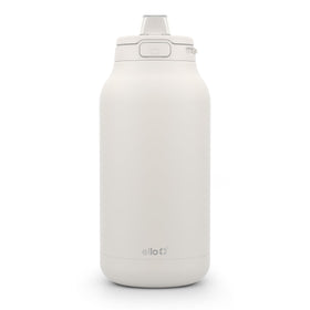 Ello Hydra 64oz water bottle lid keeps drink covered and clean.