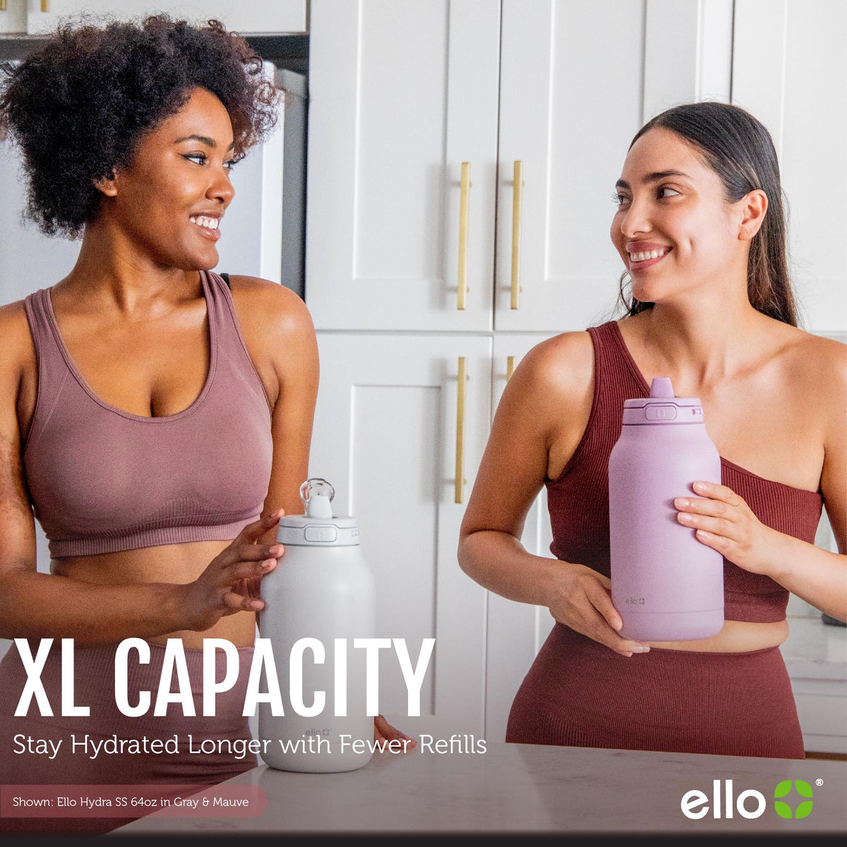 Ello Hydra built-in handle for comfortable transport.
