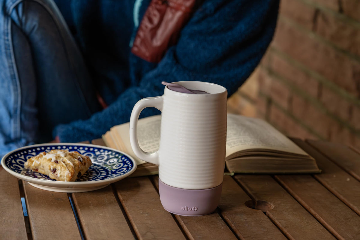 Ello Jane slider lid provides spill protection during travel