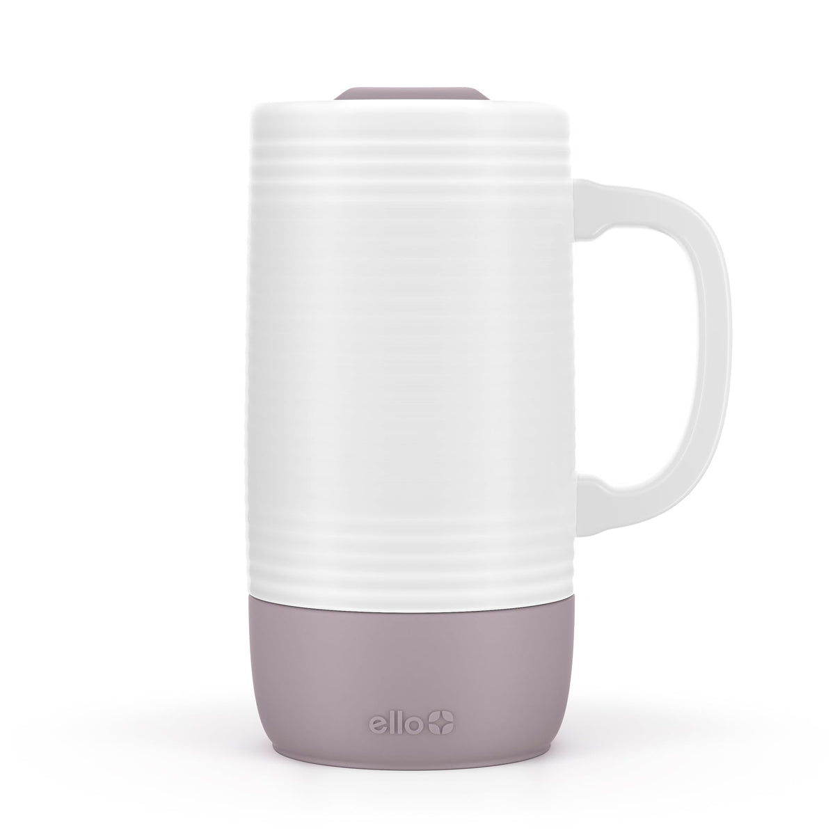Ello Jane 18oz ceramic travel mug with handle for easy on-the-go sipping