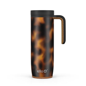 Ello Magnet 18oz travel mug with handle for on-the-go hot drinks.