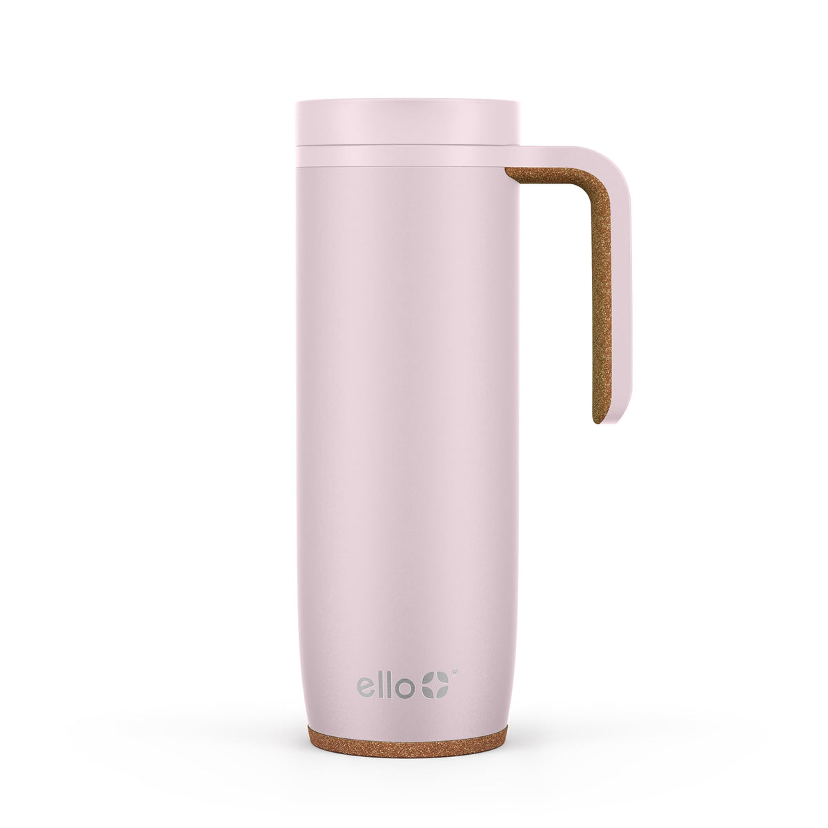 Ello Magnet 18oz travel mug with handle seen for easy on-the-go grip and daily use