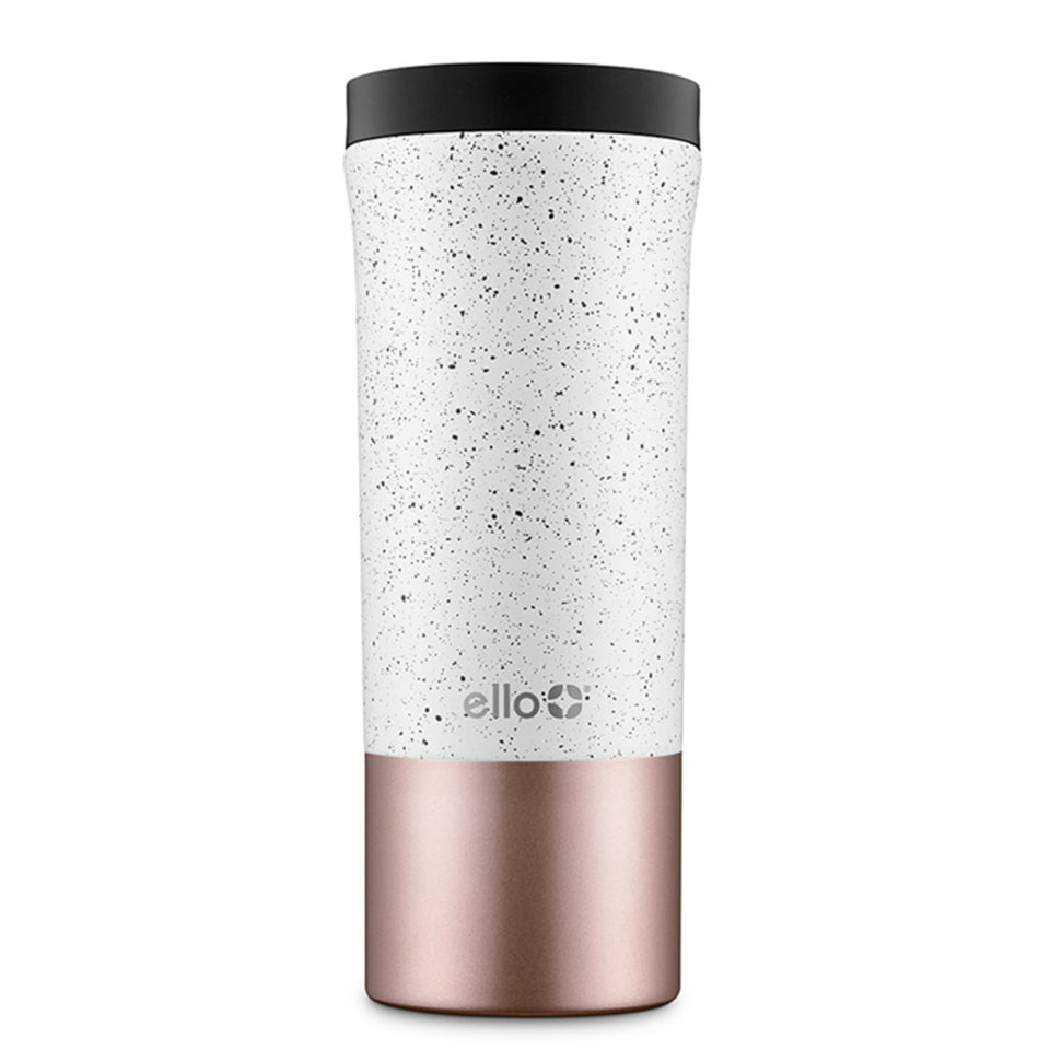 Ello Miri 16oz mug with pattern finish, ideal for daily on-the-go use and style.