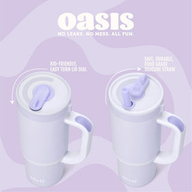 Ello Oasis dishwasher-safe, BPA-free bottle simplifies cleanup after meals and snacks