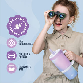 Ello Oasis leakproof technology keeps drinks secure on the move.
