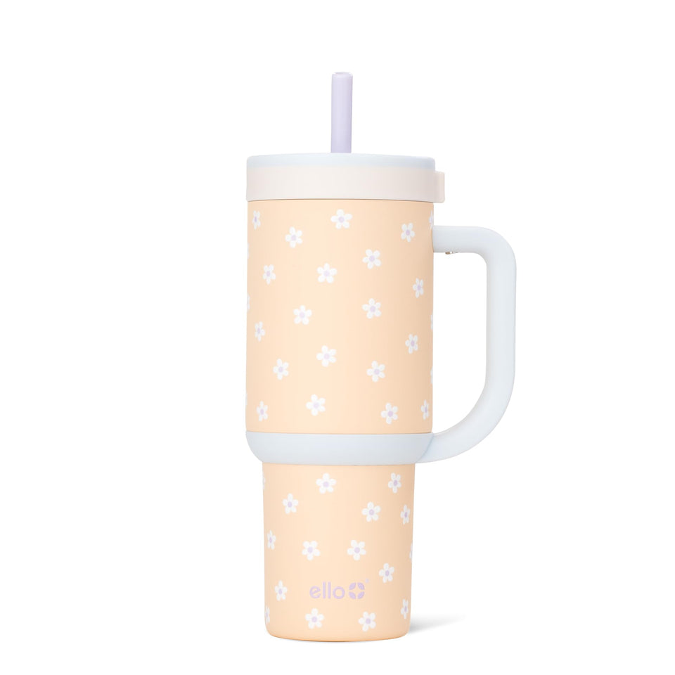 Ello Oasis 24oz tumbler with handle for easy, portable hydration.