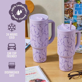 Ello Oasis 30oz tumbler preserves cold beverages up to 24 hours.