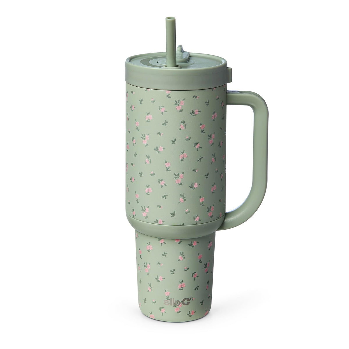 Ello Oasis 40oz tumbler with leak-proof design for on-the-go use.
