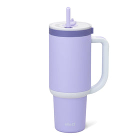 Ello Oasis 40 oz tumbler with handle offers leak-proof convenience for travel and daily use.
