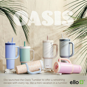 Ello Oasis top-rack dishwasher safe for easy cleaning after workouts.