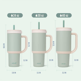 Ello Oasis BPA-free stainless steel construction ensures safe daily use.